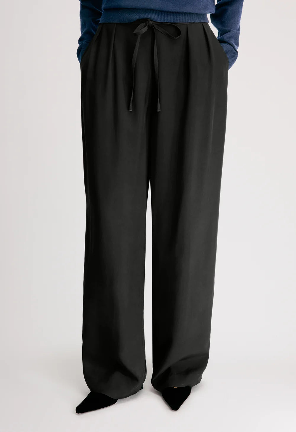 LOULOU DE SAISON ELLON STRAIGHT LEG TROUSERS