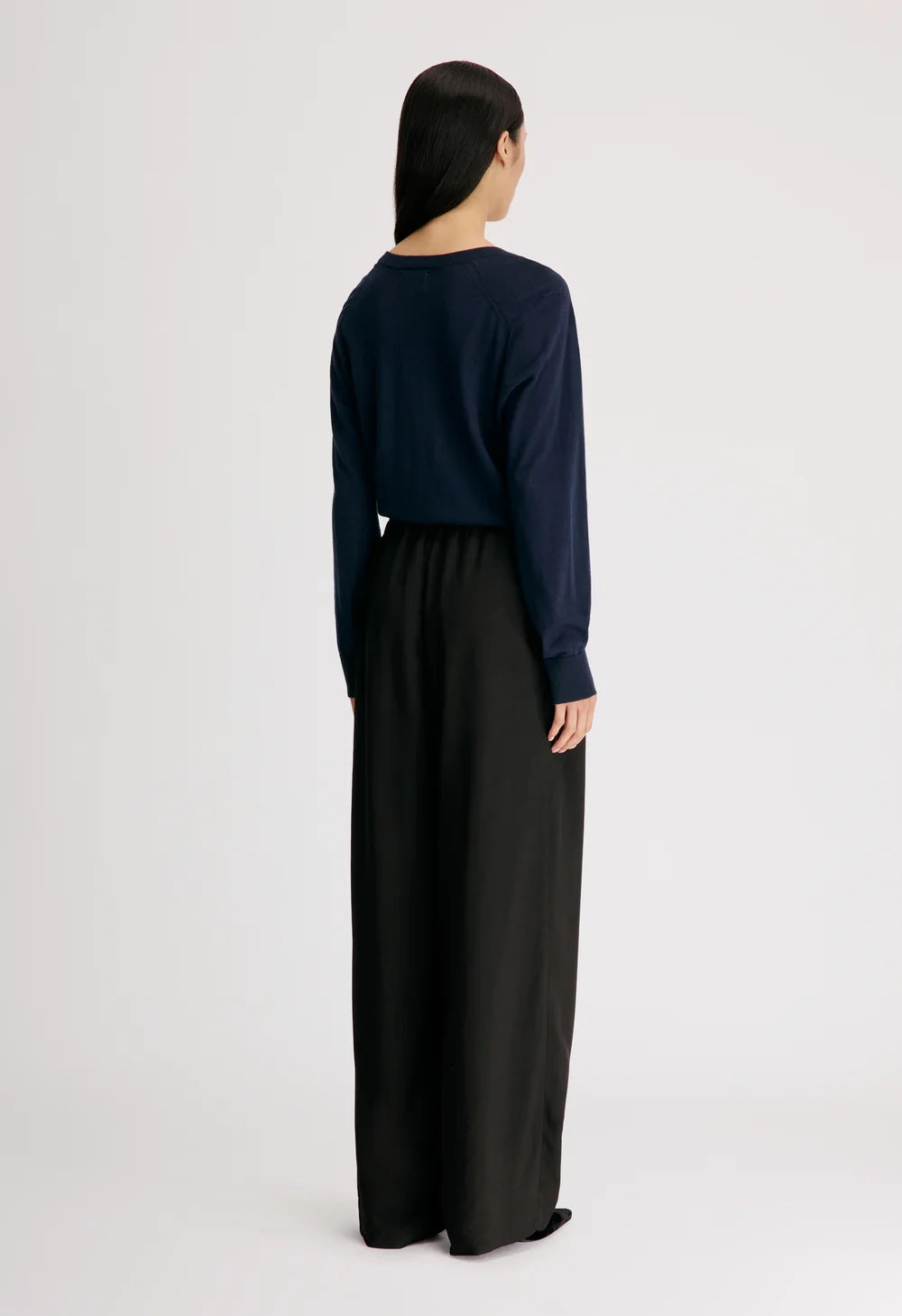 LOULOU DE SAISON ELLON STRAIGHT LEG TROUSERS