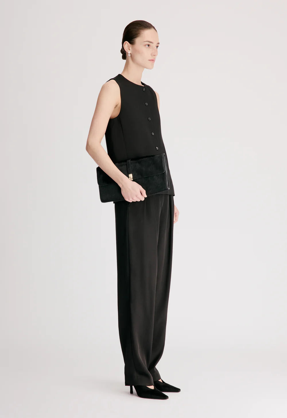 LOULOU DE SAISON JANE SLEEVELESS JACKET