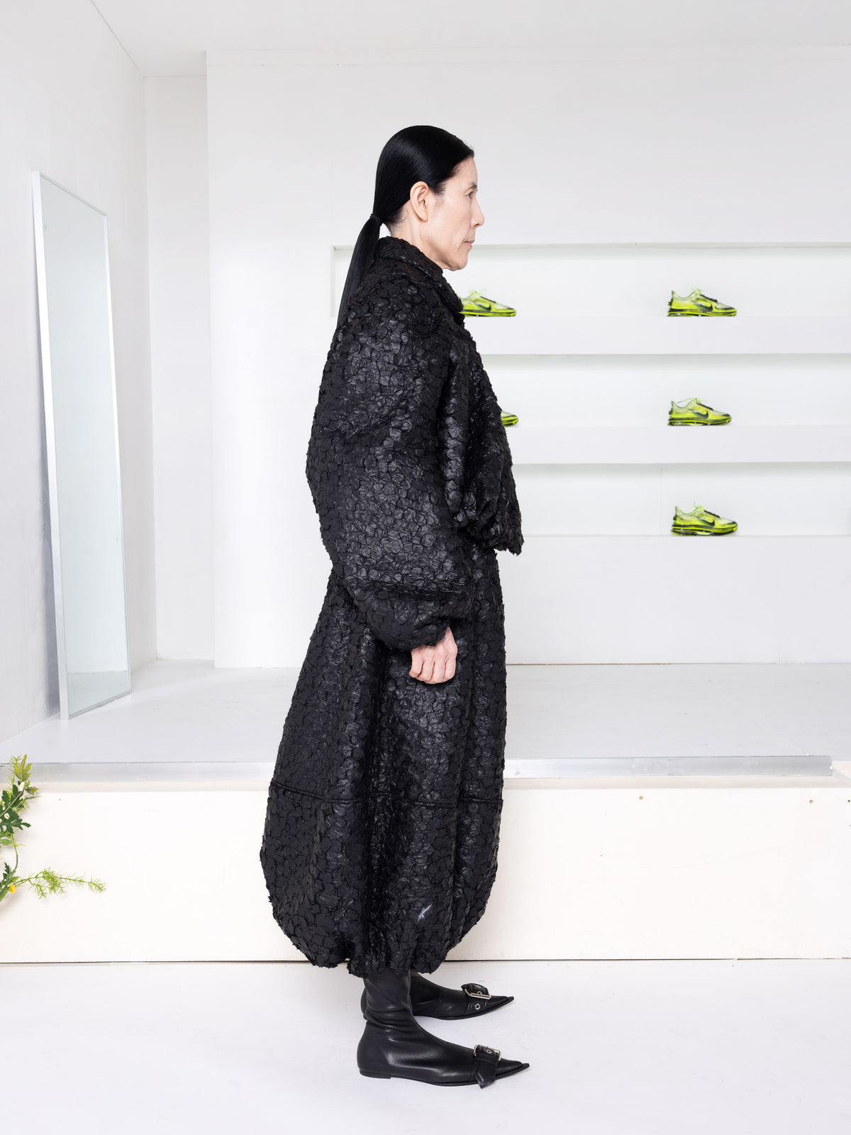 MELITTA BAUMEISTER BLACK SHIRT JACKET
