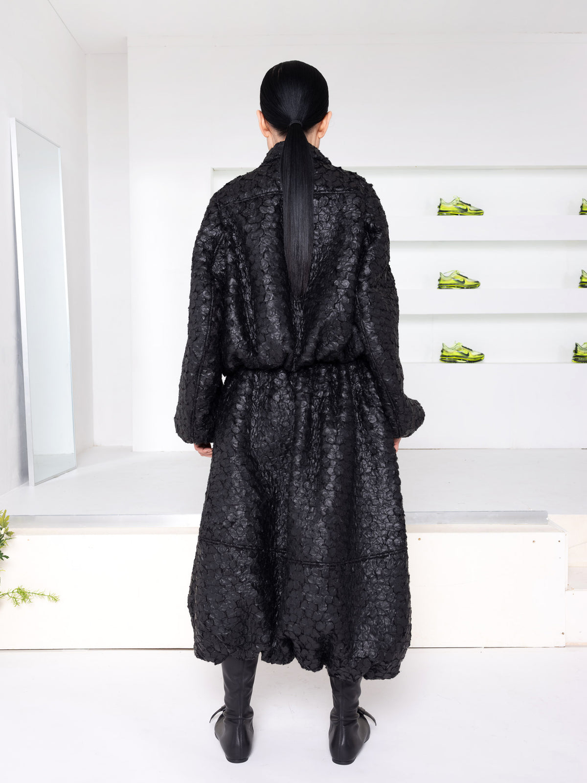 MELITTA BAUMEISTER BLACK SHIRT JACKET