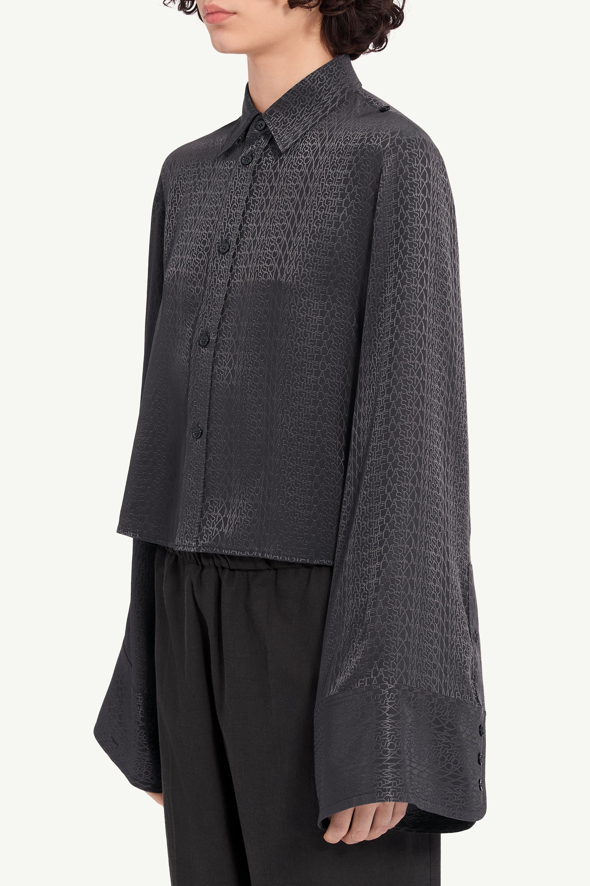 MM6 MAISON MARGIELA LONG SLEEVE BLOUSE