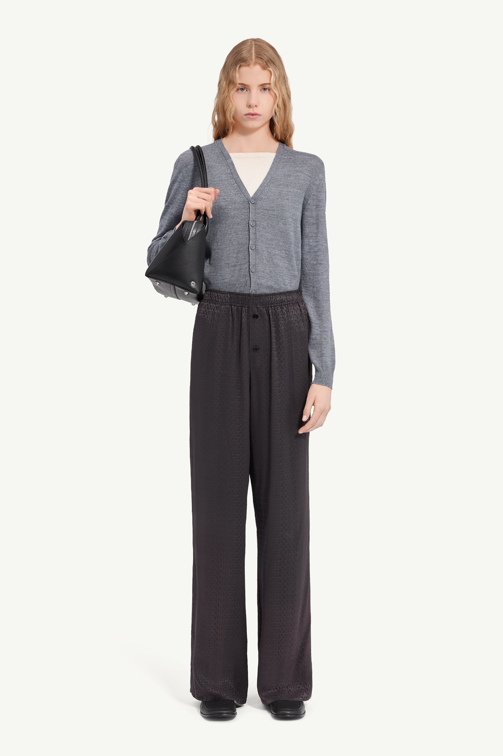 MM6 MAISON MARGIELA WIDE-LEG TROUSERS