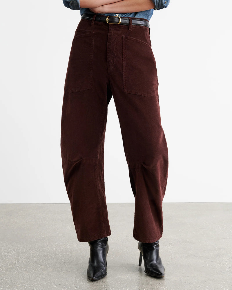 NILI LOTAN SHON PANT - MERLOT