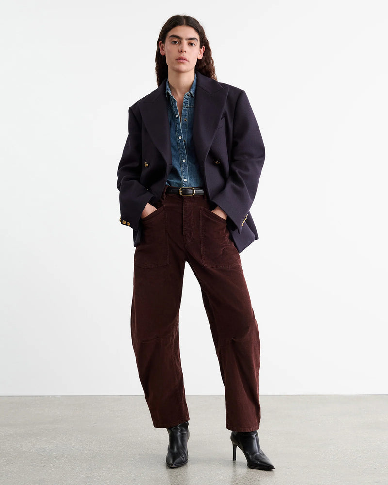 NILI LOTAN SHON PANT - MERLOT