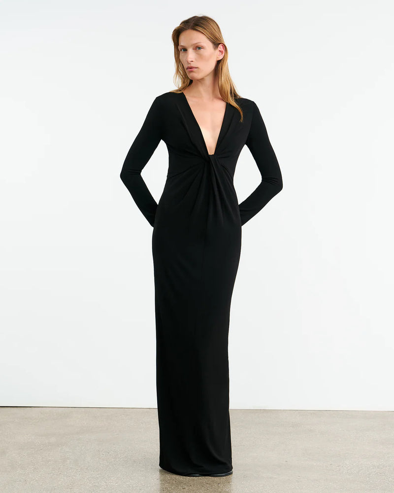 NILI LOTAN TAVI BLACK DRESS