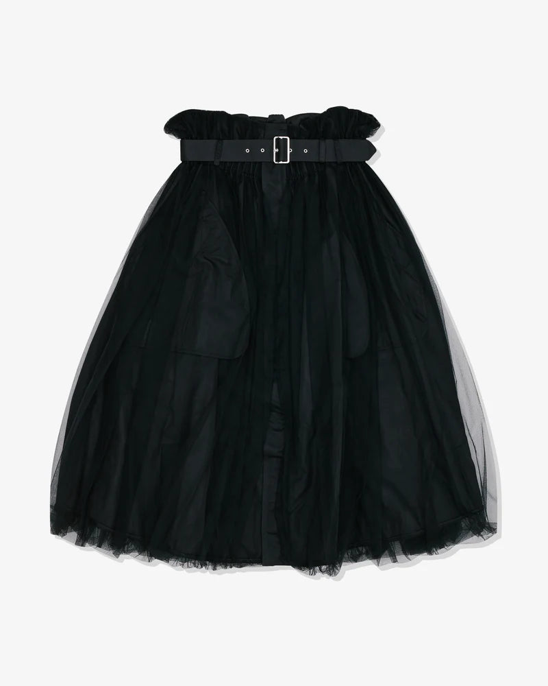 COMME DES GARCONS NYLON TULLE SKIRT