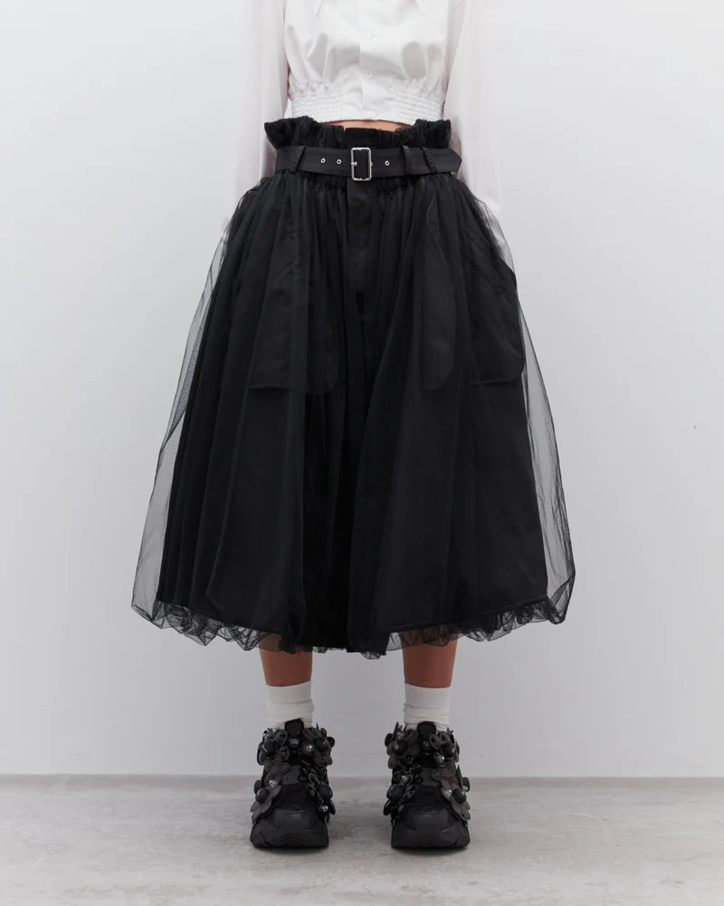 COMME DES GARCONS NYLON TULLE SKIRT