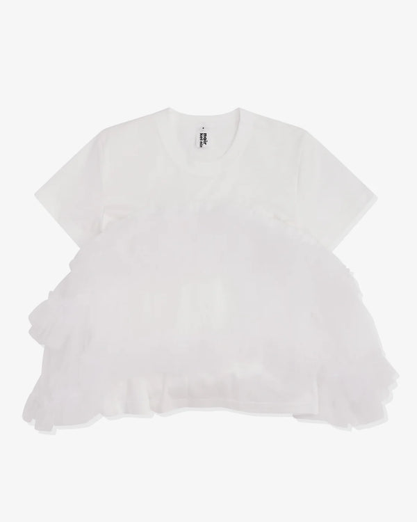 NOIR KEI NINOMIYA WHITE TEE