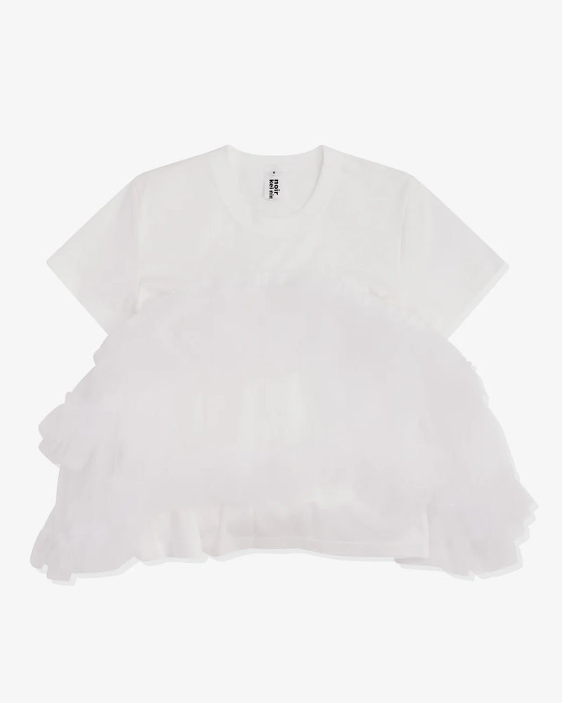 NOIR KEI NINOMIYA WHITE TEE