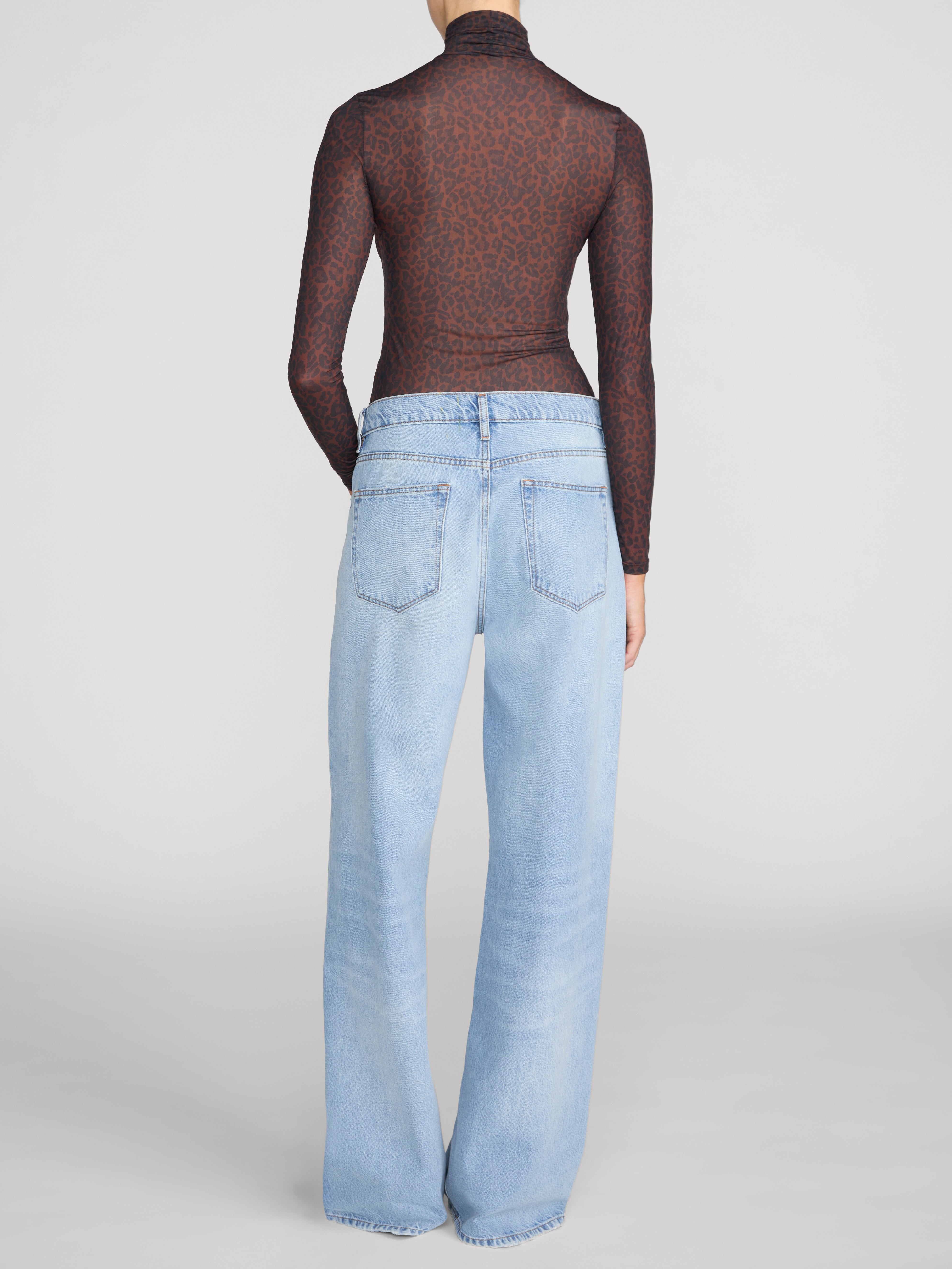 FRAME THE CROSSOVER LOOSE JEANS