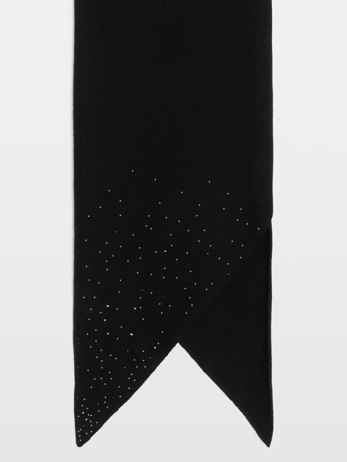 ZADIG & VOLTAIRE LUCY SCARF BLACK