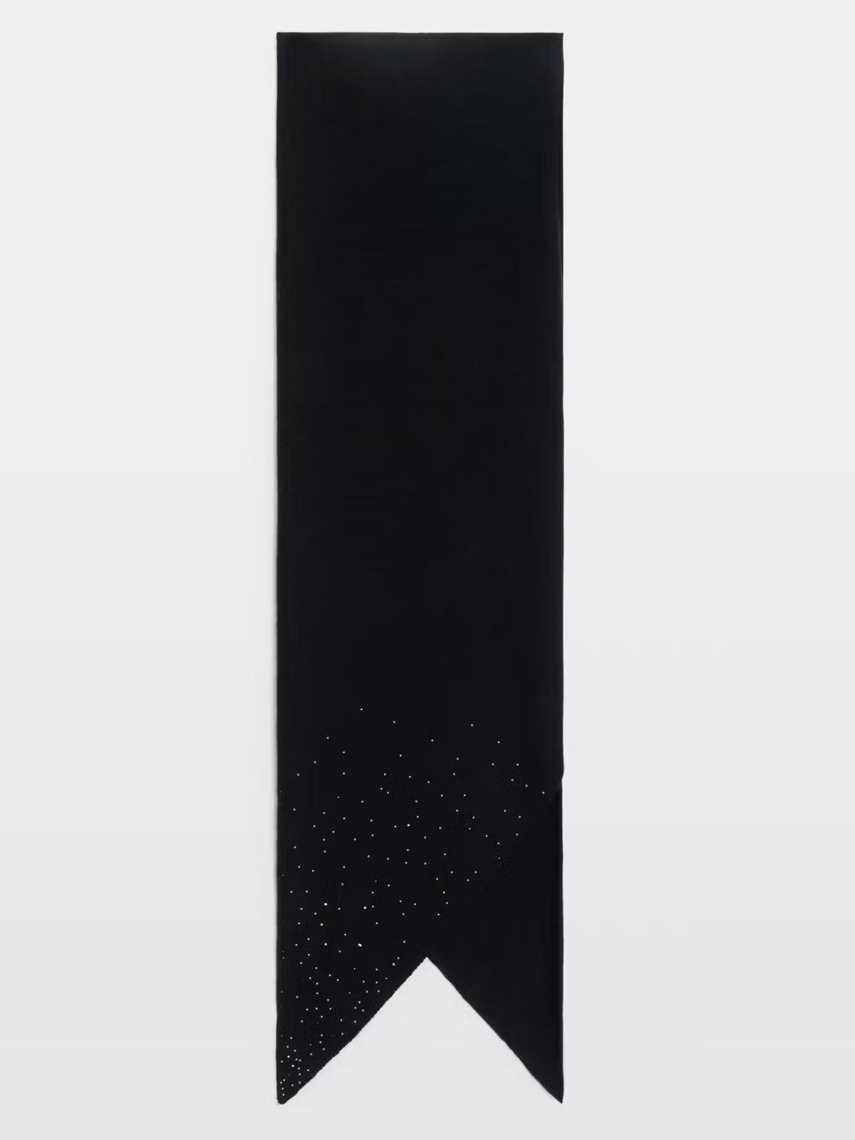 ZADIG & VOLTAIRE LUCY SCARF BLACK