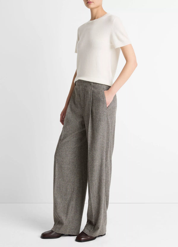 VINCE WOOL BLEND TROUSERS