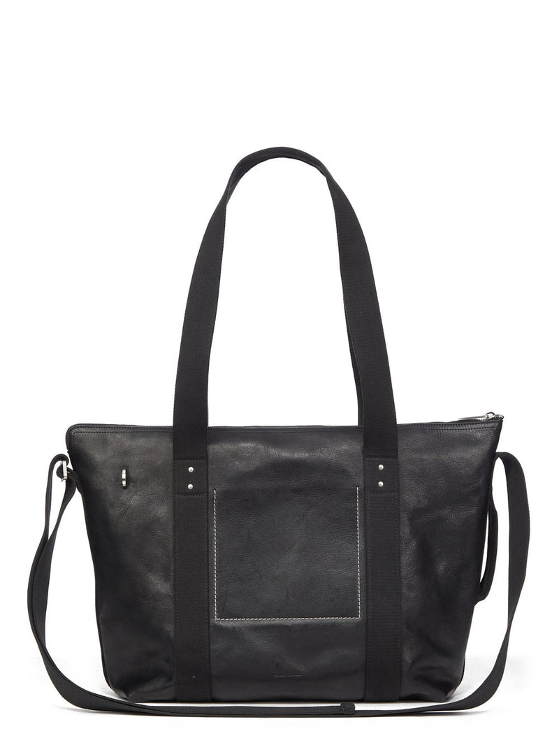 RICK OWENS TROLLEY BAG - BLACK