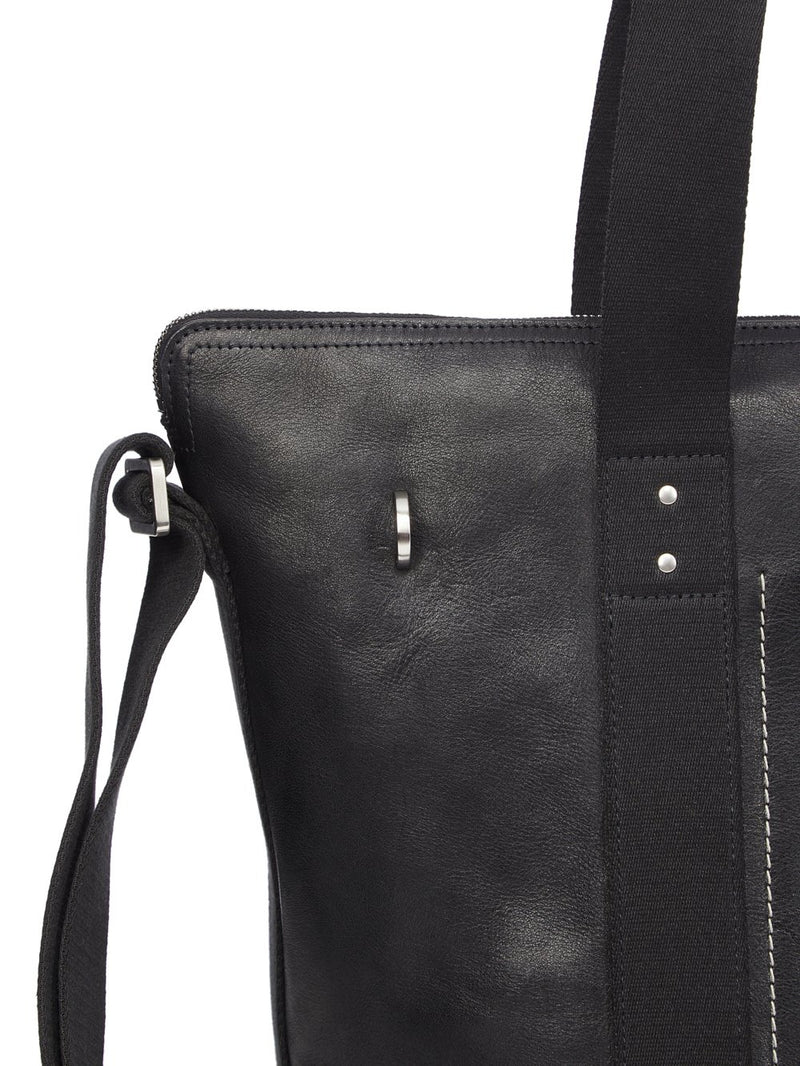 RICK OWENS TROLLEY BAG - BLACK