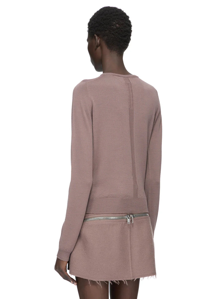 RICK OWENS BIKER KNIT GRAPE