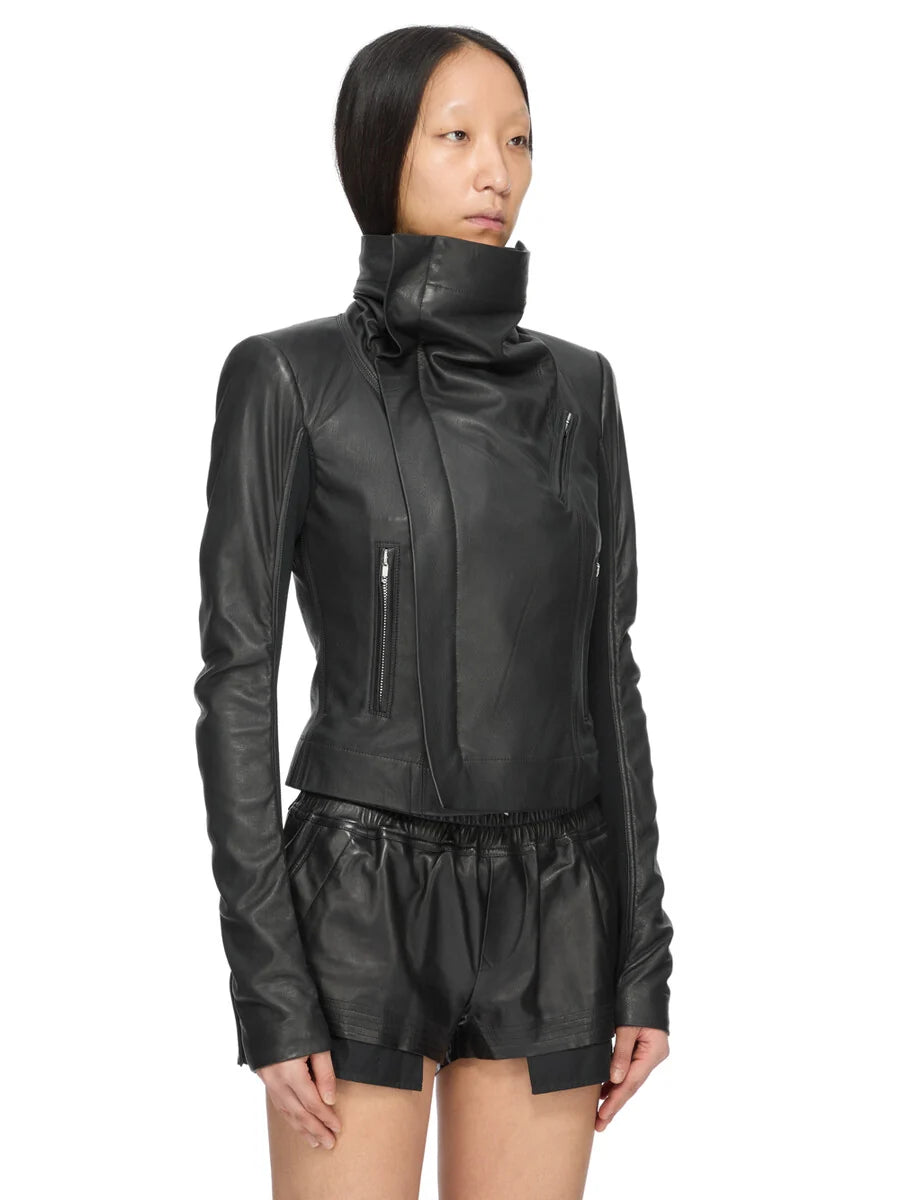 RICK OWENS CLASSIC LEATHER JACKET