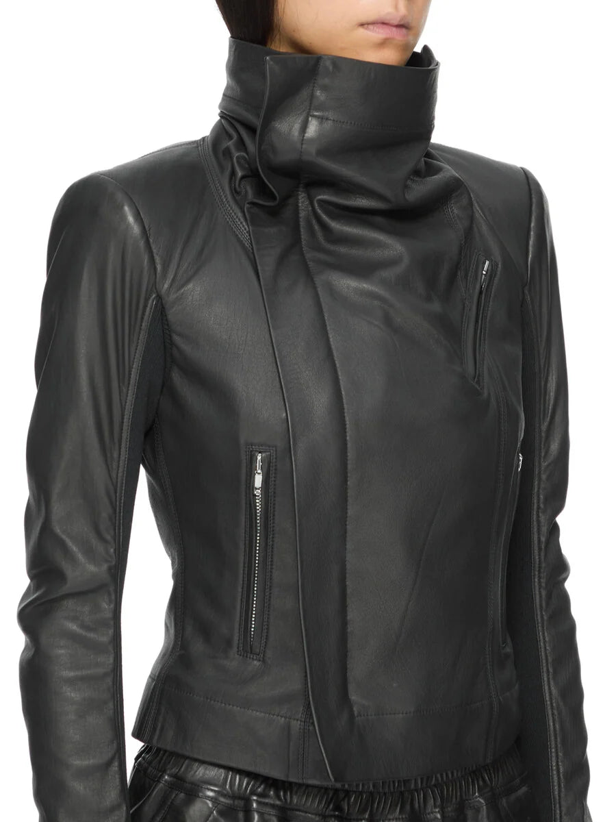 RICK OWENS CLASSIC LEATHER JACKET