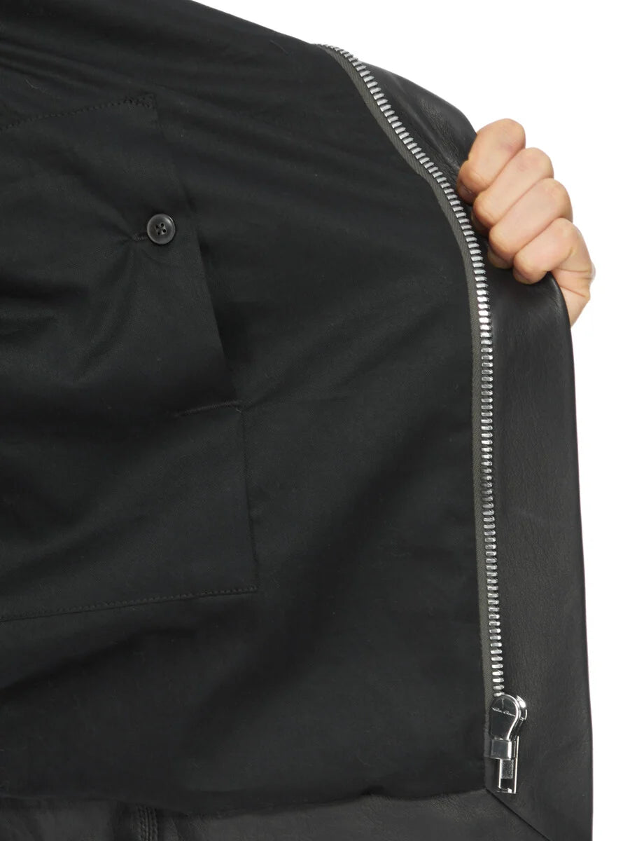 RICK OWENS CLASSIC LEATHER JACKET