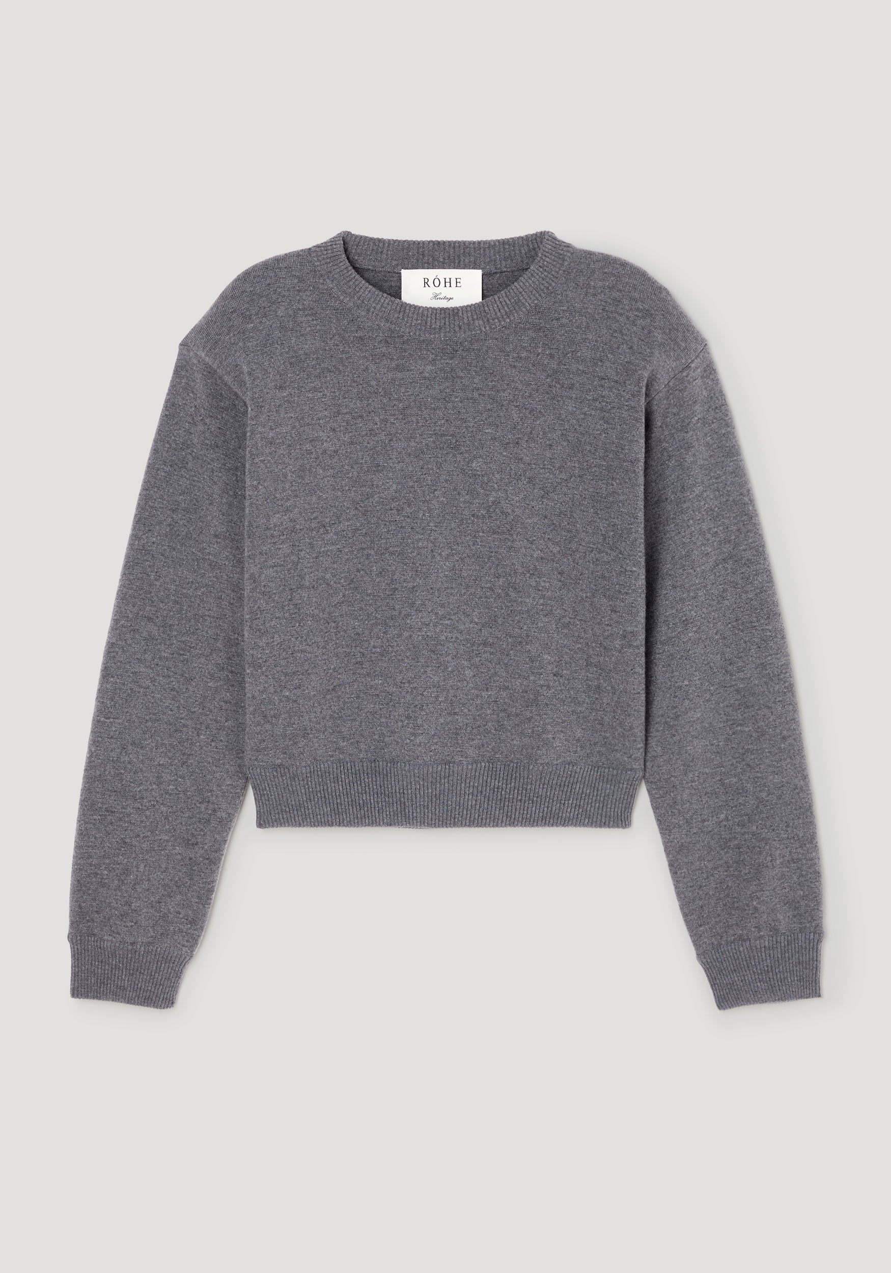 RÓHE STATEMENT SHOULDER SWEATER
