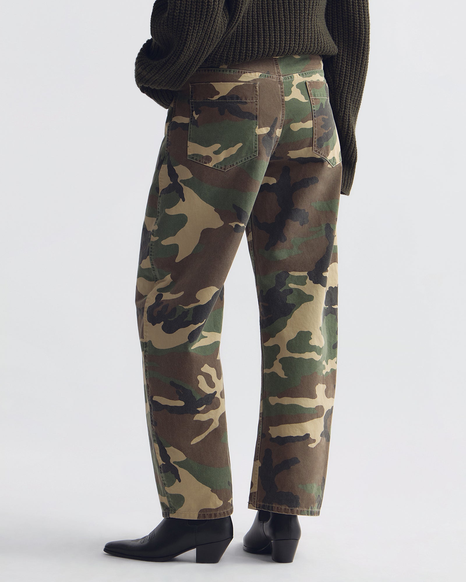 NILI LOTAN TRIBECA JEANS OVERDYED CAMO