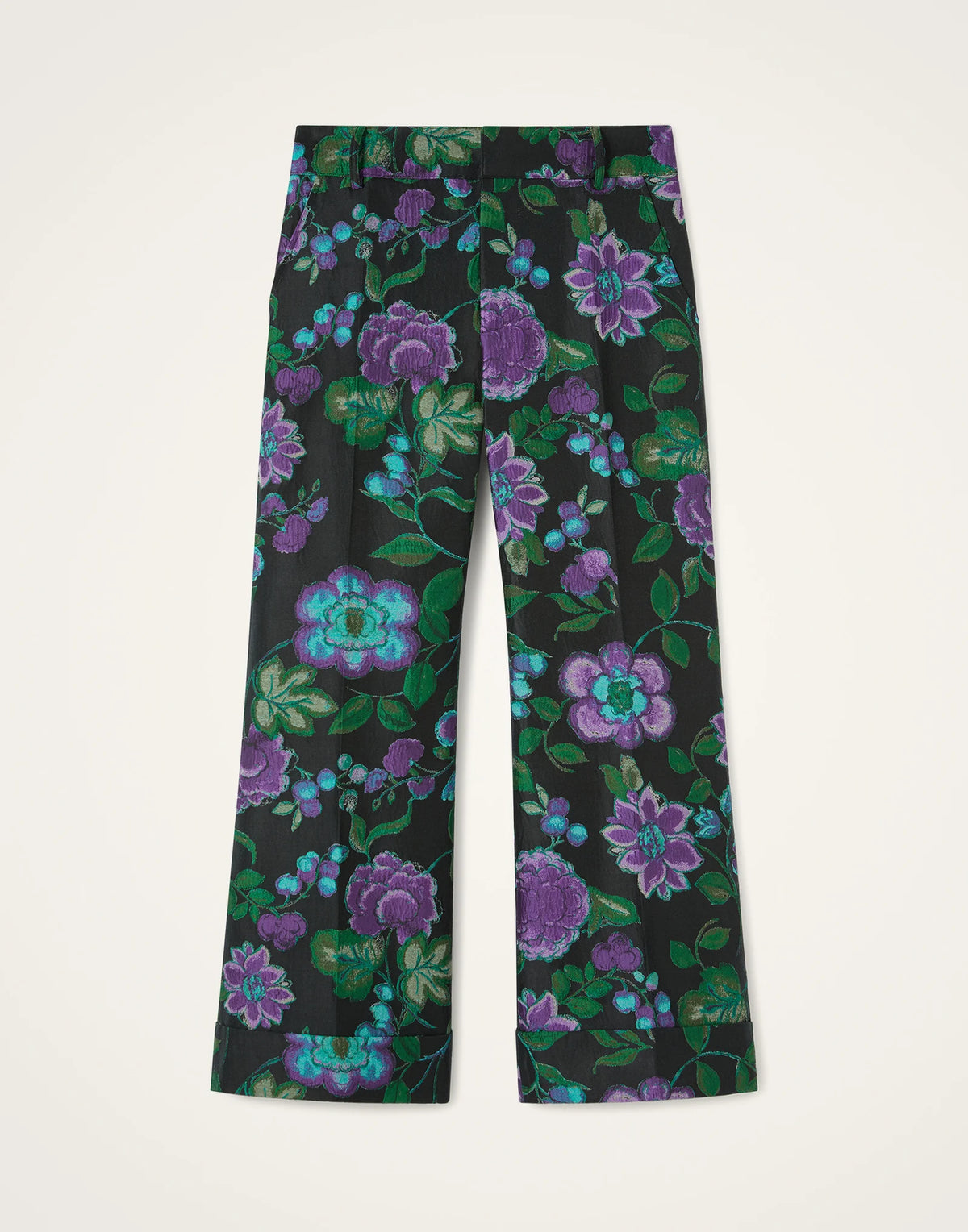 LA DOUBLEJ HENDIRX PANTS BOTANICAL PRINT