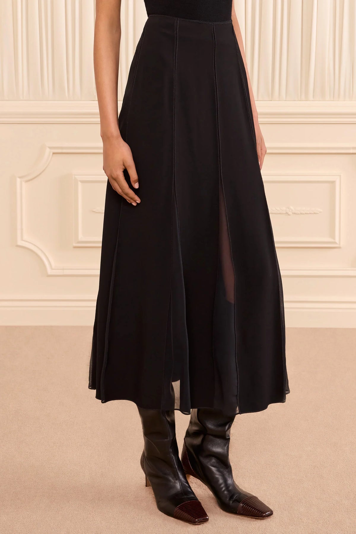 ULLA JOHNSON ELIA MIDI SKIRT