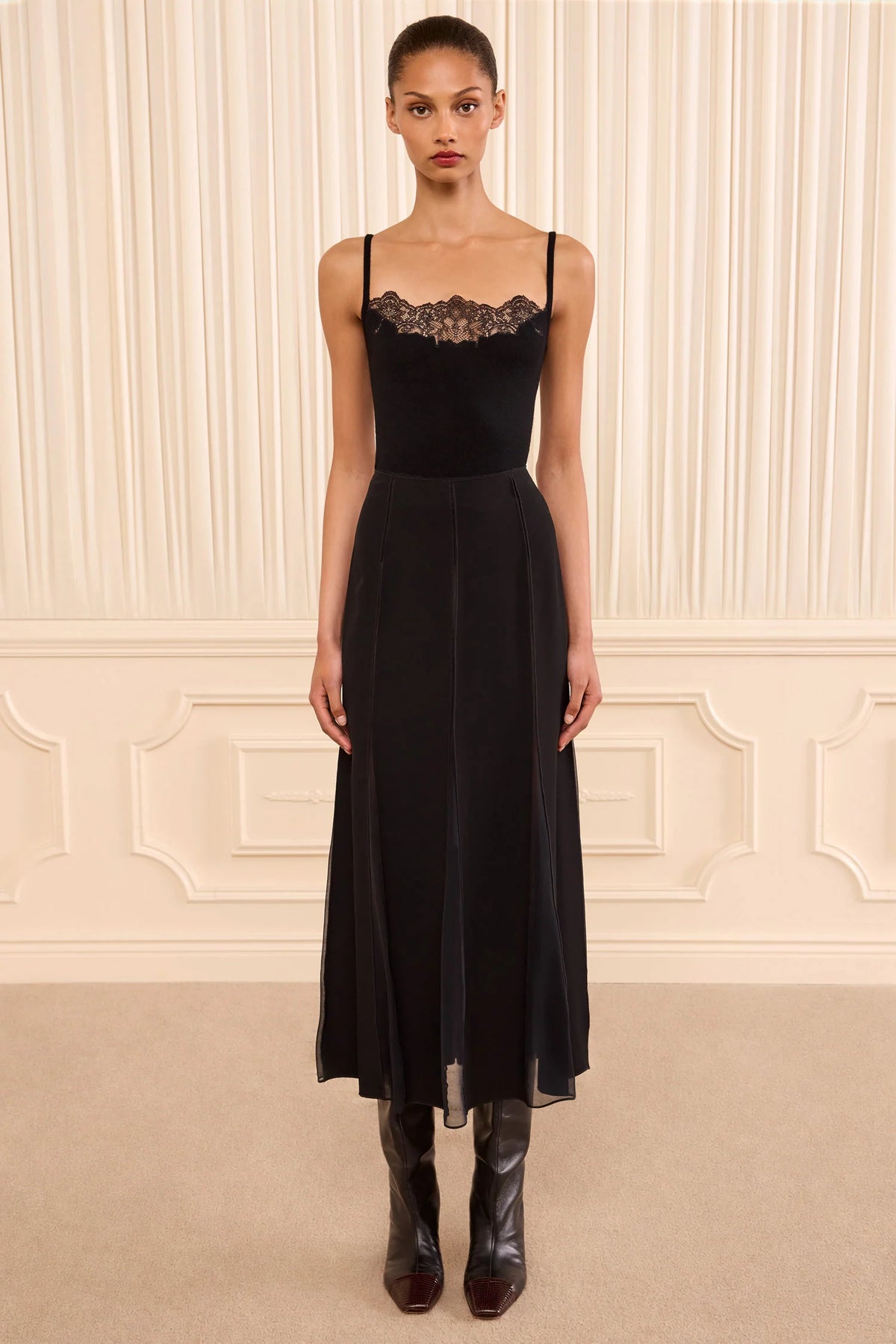 ULLA JOHNSON ELIA MIDI SKIRT