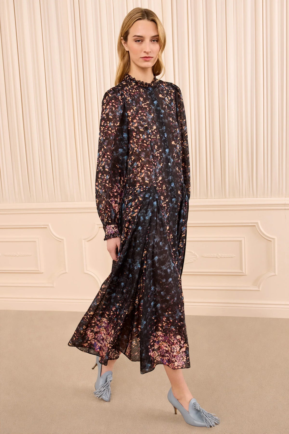 ULLA JOHNSON TESSA SILK DRESS
