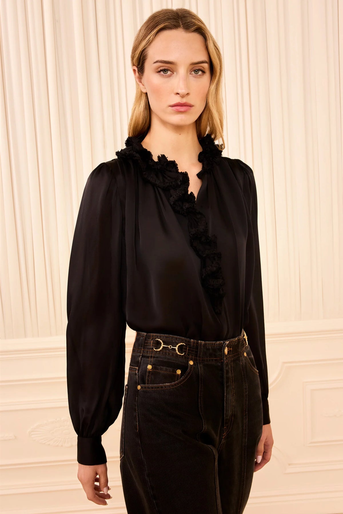 ULLA JOHNSON WILLHEMINA BLOUSE