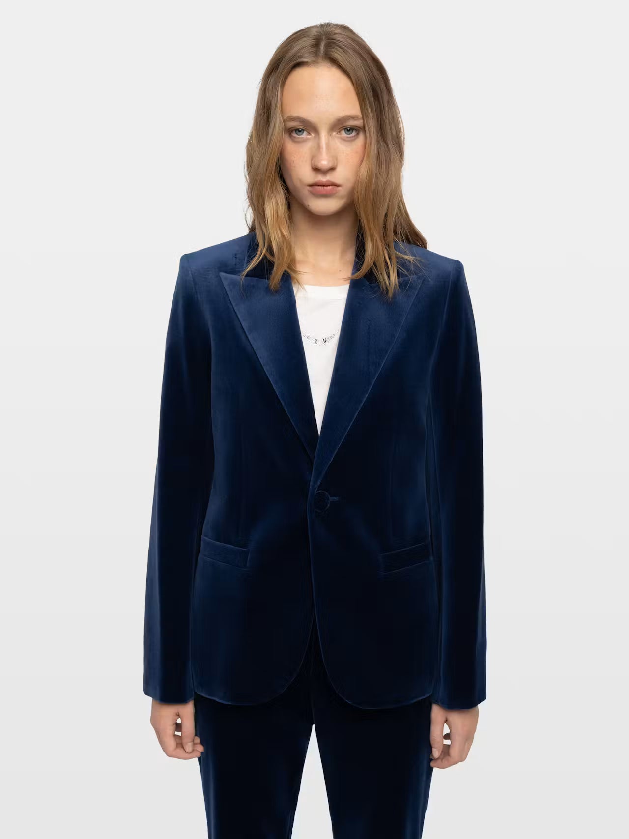 ZADIG & VOLTAIRE VAVY VELVET BLAZER