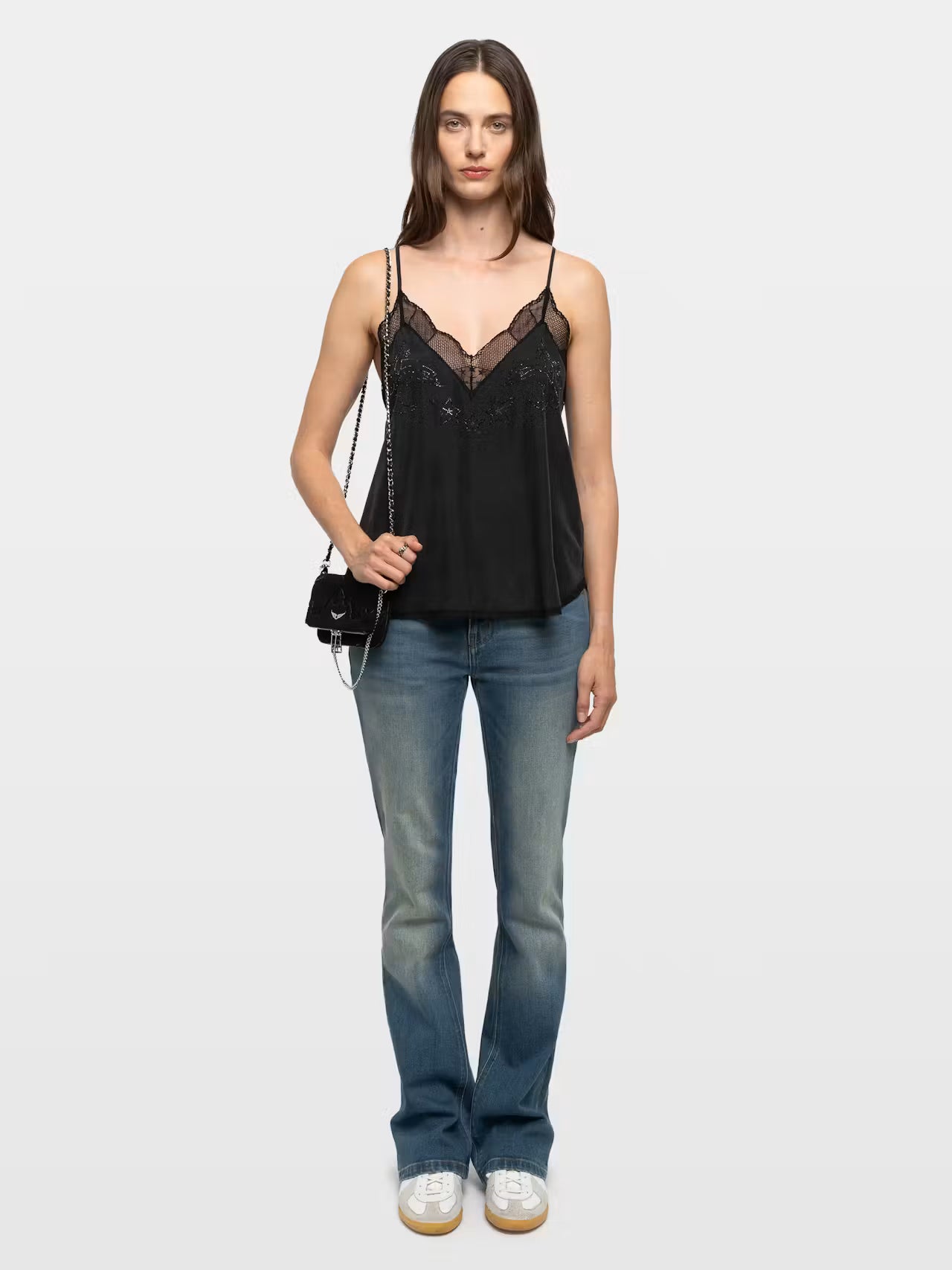 ZADIG & VOLTAIRE CHRISTY SILK CAMI
