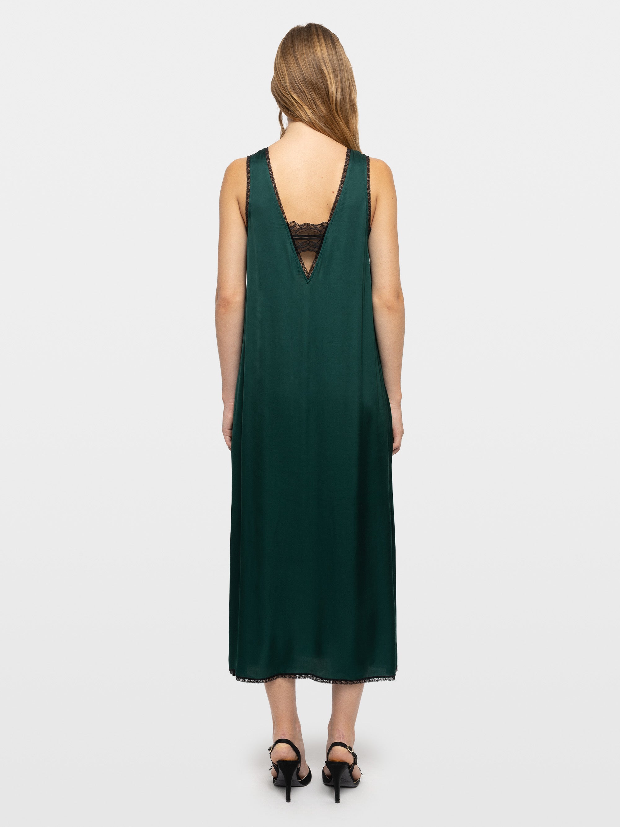 ZADIG & VOLTAIRE RENZO DRESS RAINFOREST