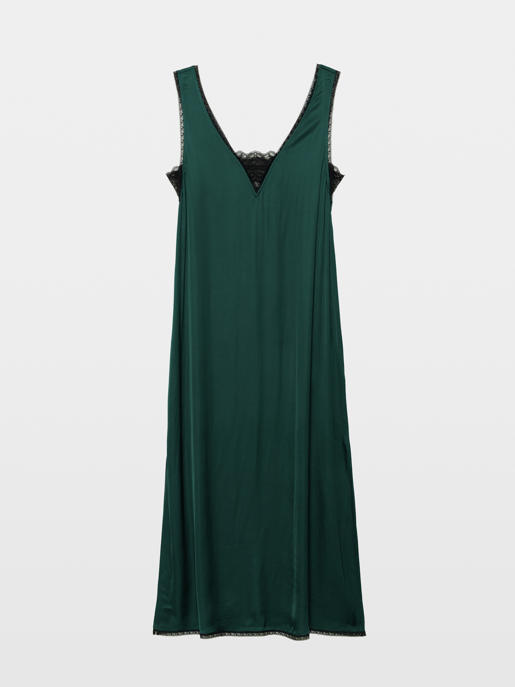 ZADIG & VOLTAIRE RENZO DRESS RAINFOREST