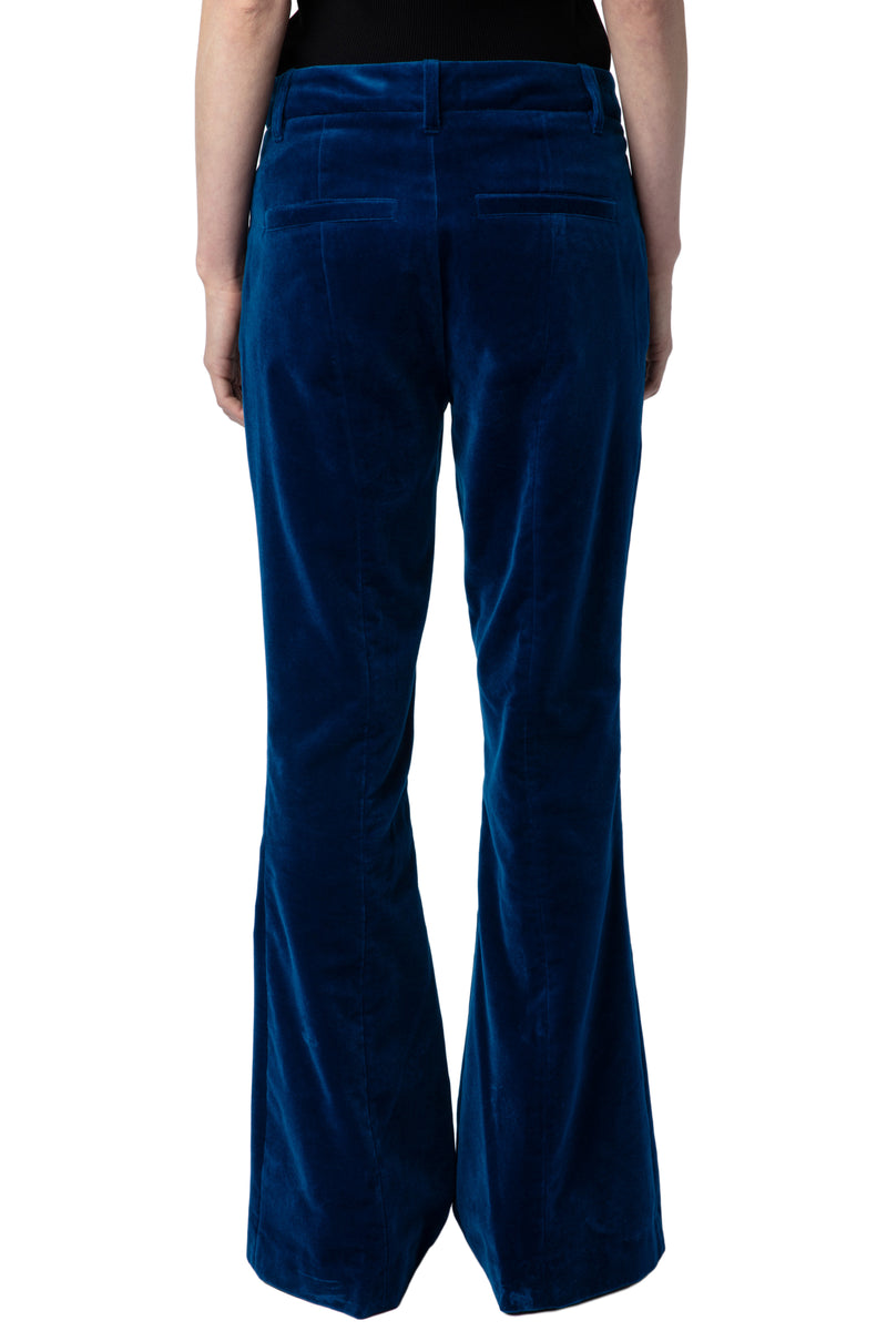 ZADIG & VOLTAIRE PREVY VELVET TROUSERS