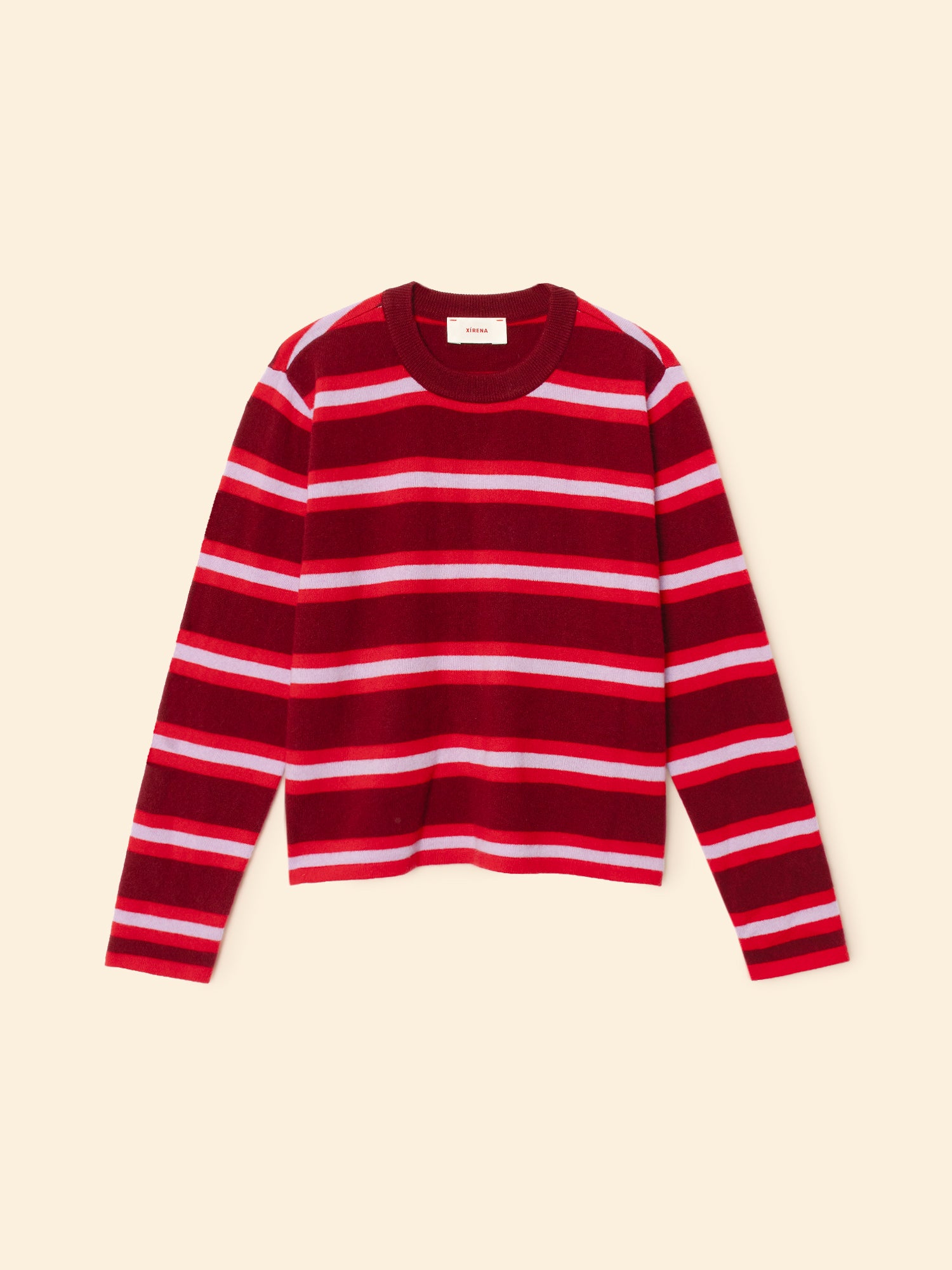 XIRENA MAXWELL SWEATER LILAC GARNET