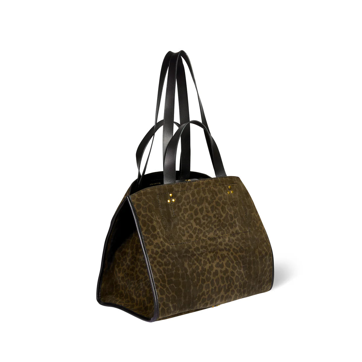 JEROME DREYFUSS LEON MEDIUM LEOPARD