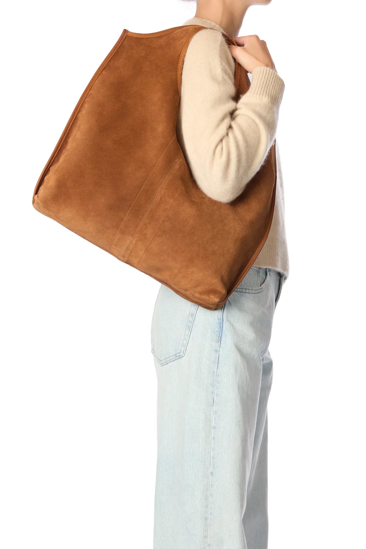 JEROME DREYFUSS CARAMEL  PACO TOTE