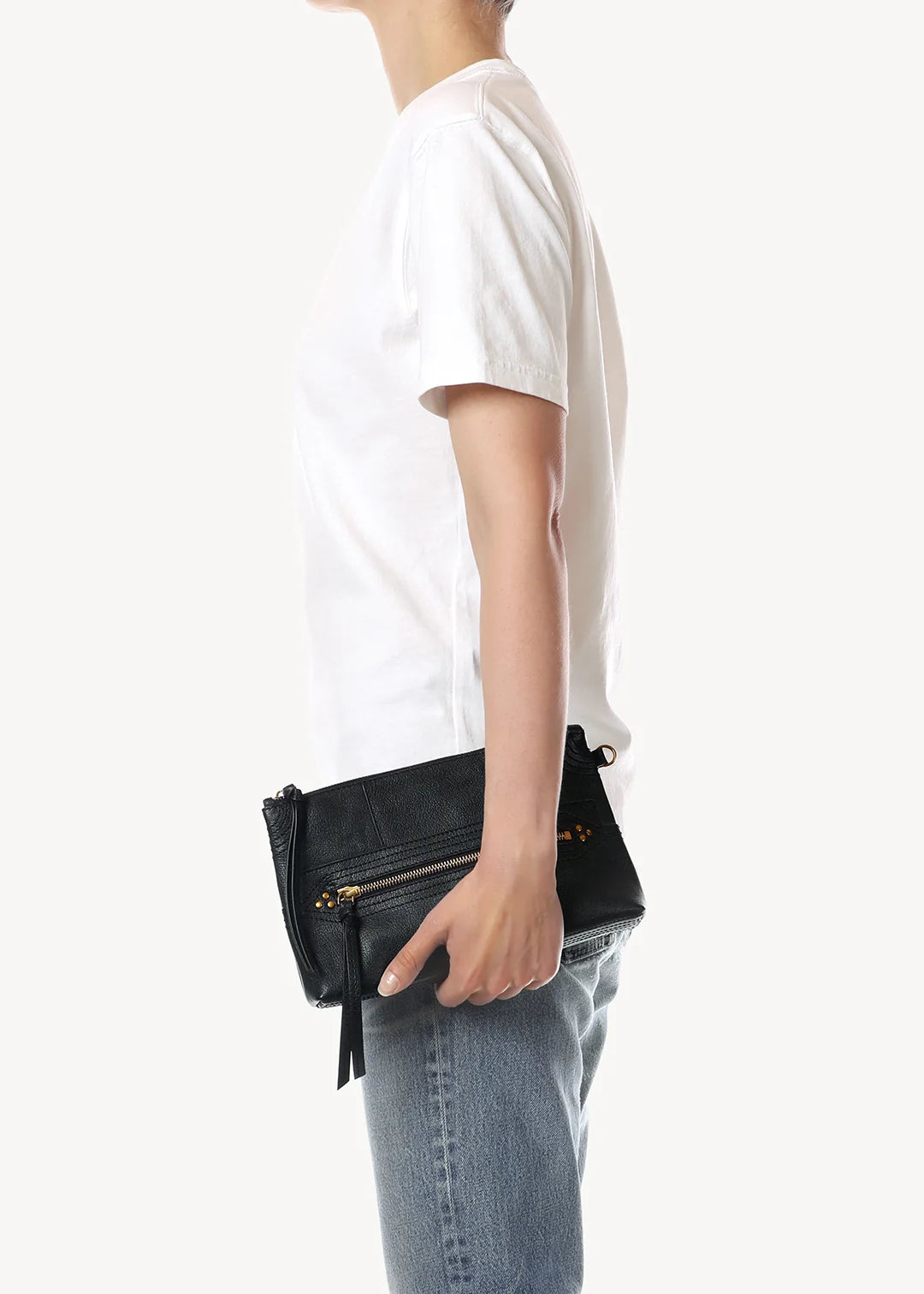 JEROME DREYFUSS LUCKY CLUTCH NOIR