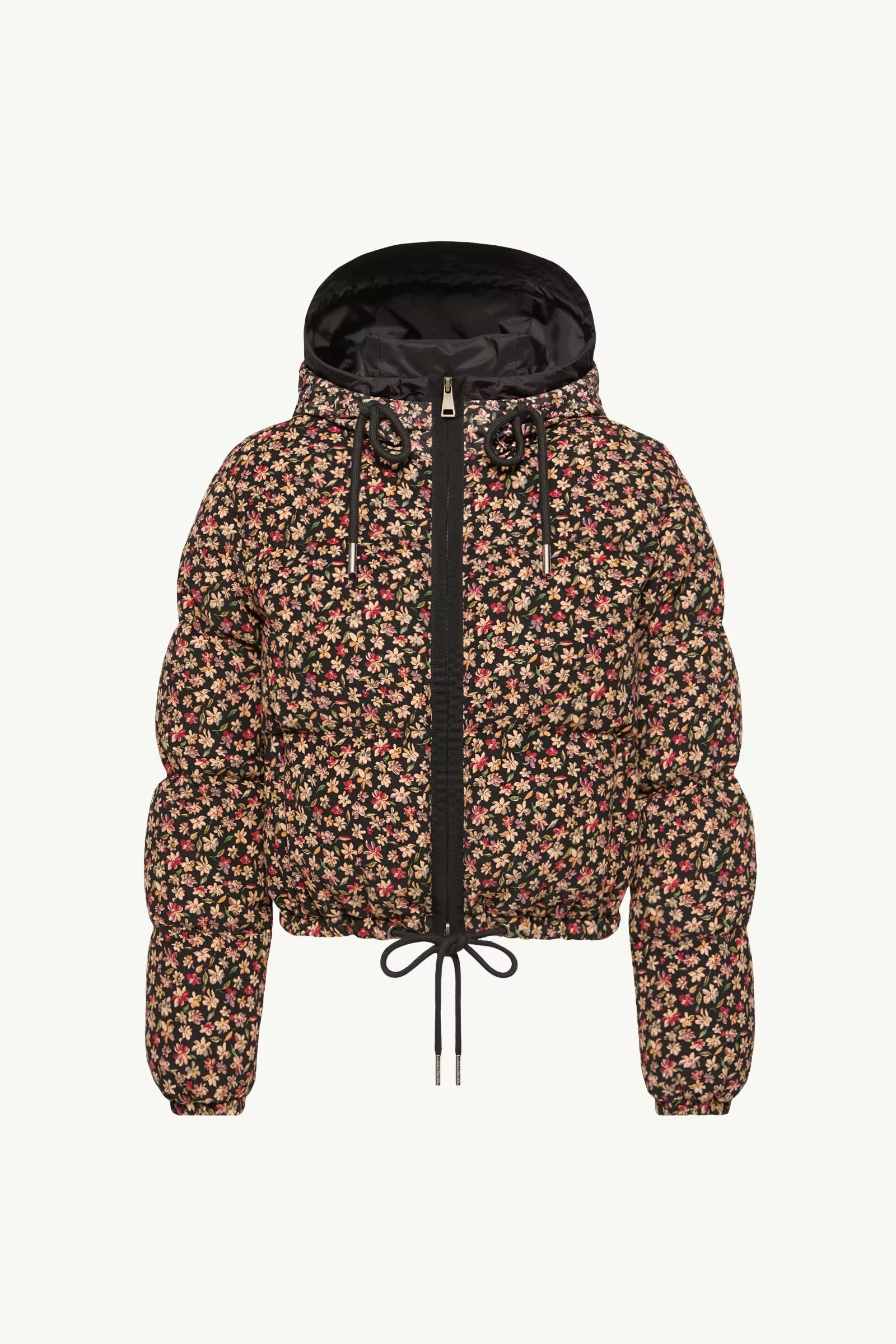 MONCLER BECFIGUE FLORAL PRINT CORDUROY JACKET