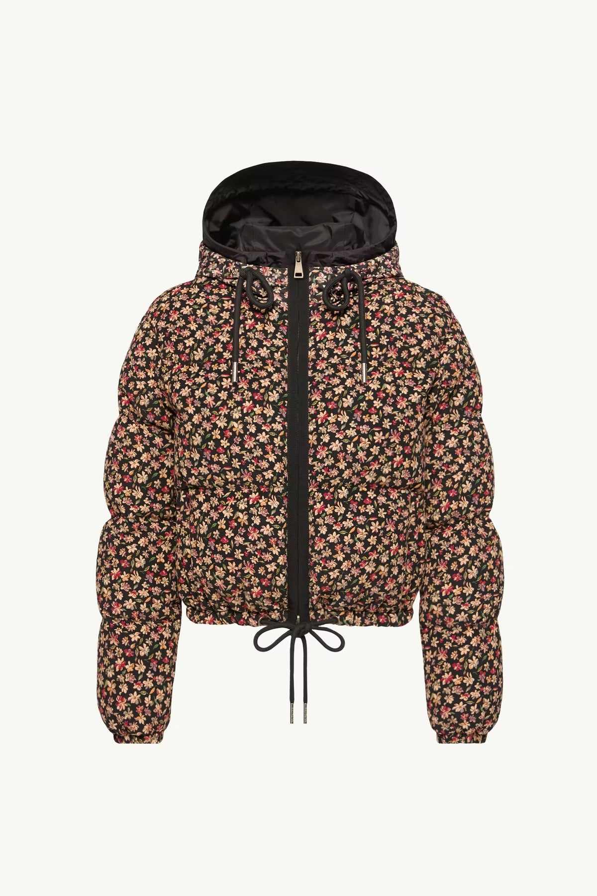 MONCLER BECFIGUE FLORAL PRINT CORDUROY JACKET
