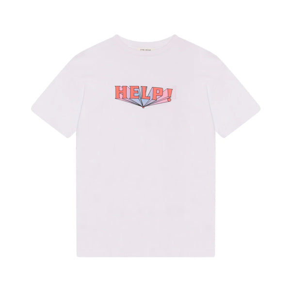 ETRE CECILE HELP BAND T-SHIRT IN WHITE