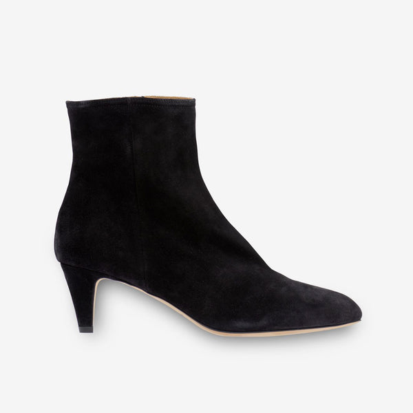 ISABEL MARANT DEONE SUEDE ANKLE BOOTS IN BLACK