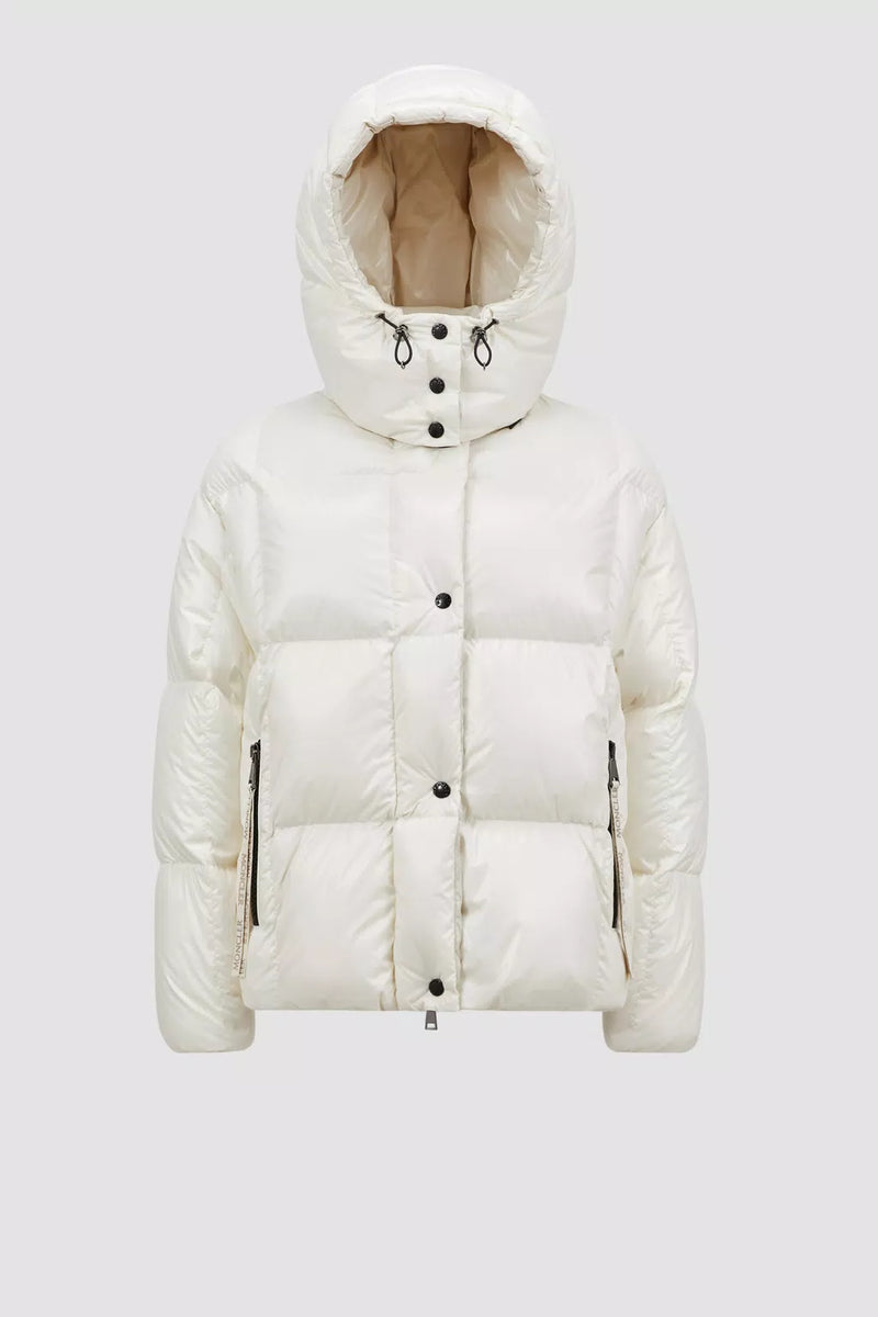 MONCLER WHITE PARANA DOWN JACKET