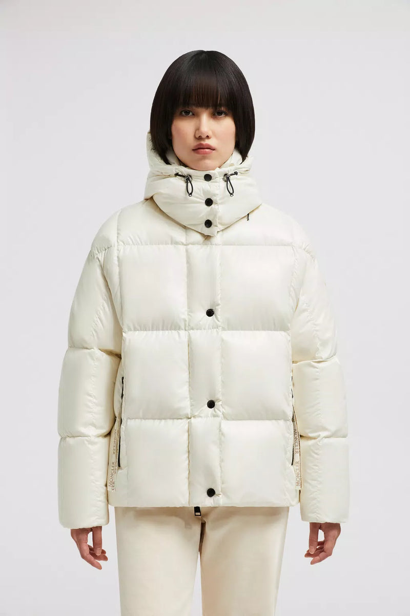 MONCLER WHITE PARANA DOWN JACKET