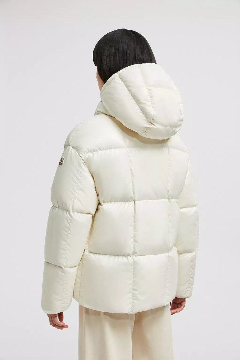 MONCLER WHITE PARANA DOWN JACKET