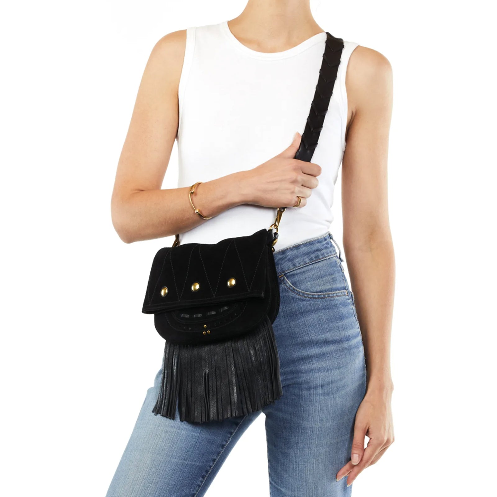 JEROME DREYFUSS JERRY MINI BAG IN BLACK – Samui Cork
