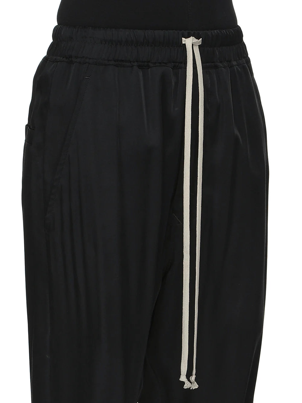 RICK OWENS TRACK PANT BLACK