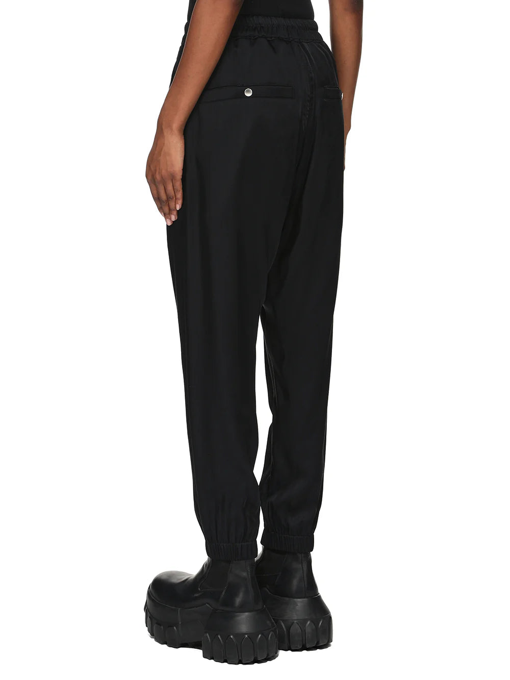 RICK OWENS TRACK PANT BLACK
